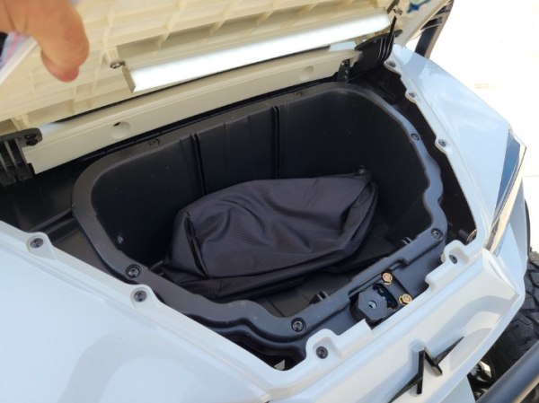 2024 Atlas 4 Passenger Lifted Electric Golf Cart - 210AH Lithium - White - White