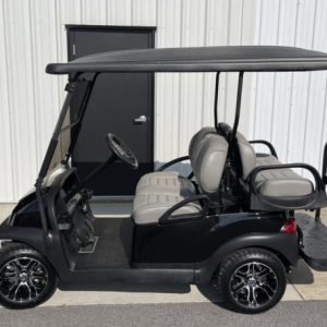 2018 Club Car Precedent Electric Black - 4 Passenger - Non - Lifted