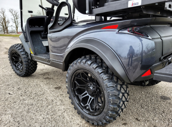 2023 Madjax X Series Storm 4L - Gunmetal - Lithium Ion Lifted Golf Cart