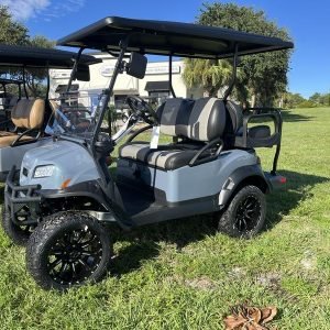 2026 Club Car Onward Lifted 4 Passenger Gas Grey ( Street - Ready Model)