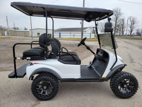 2023 Madjax X Series Storm 4L - Lifted Lithium Golf Cart - 4 Passenger - Storm Gray - Fully Serviced
