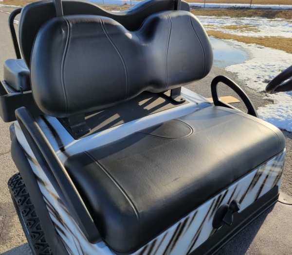 2016 Club Car Golf Cart EFI Precedent - Custom “Black Streak” Edition Gas At Golf Carts Hub