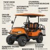 2024 Evolution D5 - Maverick 4 Seater Electric Golf Cart - New - Off