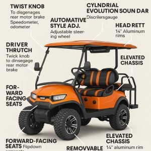 agc-948aba55-3e27-4d2d-bd32-2447637c6628 2024 Evolution D5 - Maverick 4 Seater Electric Golf Cart - New - Off