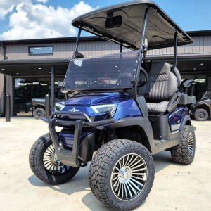 2024 Atlas 4 Passenger Lifted Electric Golf Cart - 210AH Lithium - Blue