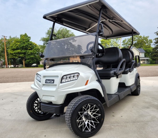 2024 Club Car Onward 6 Passenger Gas - Kohler Engine - Pearl White