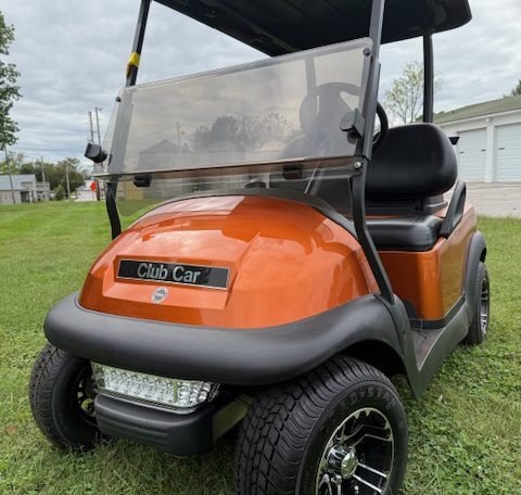 2018 Club Car Precedent Gas - Atomic Orange - 2 Passenger