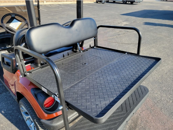 2017 Yamaha Drive2 Used Gas Golf Cart - Burnt Orange
