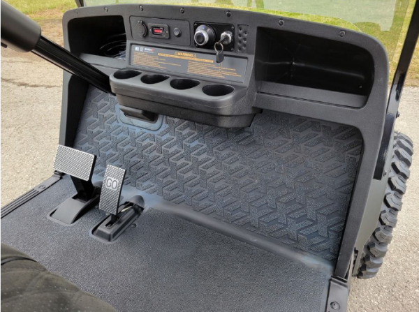 2023 Madjax X Series Storm 4L - Metallic Blue Edition - Lithium Ion Lifted Golf Cart