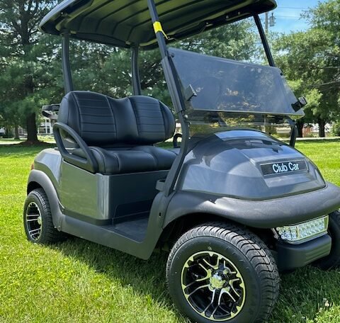 2018 Club Car Precedent Gas - Midnight Silver - 2 Passenger
