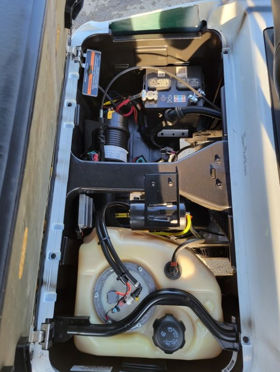2016 Club Car Golf Cart EFI Precedent - Custom “Black Streak” Edition Gas At Golf Carts Hub