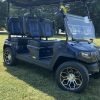 2024 Evolution D5 Ranger Mediterranean Blue 4 Seater Electric Golf Cart - New
