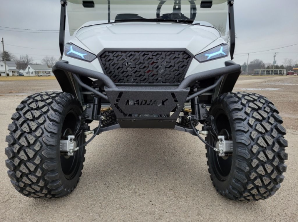 2023 Madjax X Series Storm 4L - Lifted Lithium Golf Cart - 4 Passenger - Storm Gray - Fully Serviced