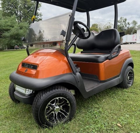 2018 Club Car Precedent Gas - Atomic Orange - 2 Passenger