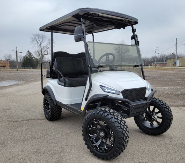 2023 Madjax X Series Storm 4L - Lifted Lithium Golf Cart - 4 Passenger - Storm Gray - Fully Serviced