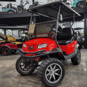 2025 Club Car Onward Lifted 4 Passenger Gas - Kohler Engine - Rally Red