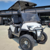 2024 Atlas 4 Passenger Lifted Electric Golf Cart - 210AH Lithium - White - White