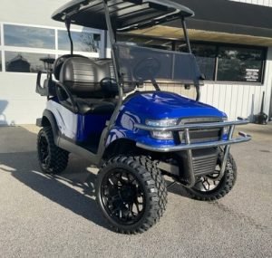 2018 Club Car Precedent Lifted Gas, New Alpha Blue