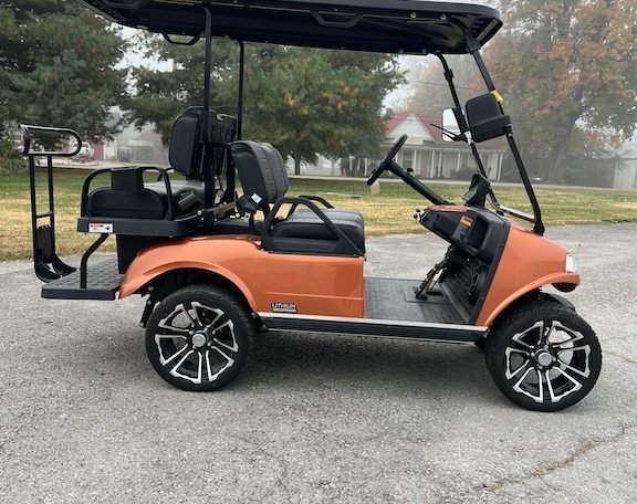 2023 Evolution D3 4 Seater Electric Golf Cart - Copper