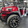 2025 Atlas 6 Passenger Electric Golf Cart - 210AH Lithium - Candy Red