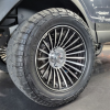 2024 Atlas 4 Passenger Lifted Electric Golf Cart - 210AH Lithium - Charcoal
