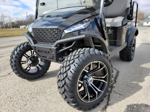 2023 Madjax X Series Storm 4L - Black Edition - Lithium Ion Lifted Golf Cart - Blowout Sale