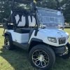 2024 Evolution D5 Ranger 2+2 White 4 Seater Electric Golf Cart - New