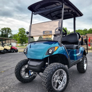 2017 Yamaha Drive2 Used Gas Golf Cart - Chameleon Color