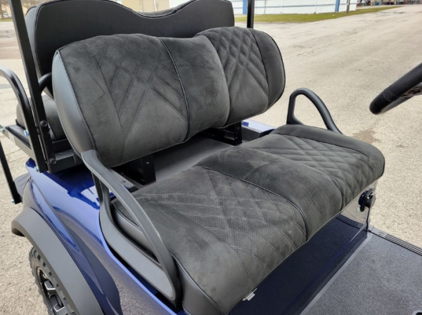 2023 Madjax X Series Storm 4L - Metallic Blue Edition - Lithium Ion Lifted Golf Cart