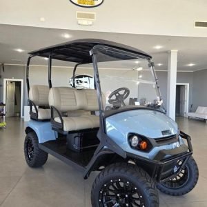 2025 E - Z - GO Liberty LSV ELiTE Lithium Ocean Grey Street - Legal 4 - Passenger Golf Cart