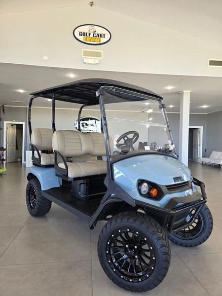 2025 E - Z - GO Liberty LSV ELiTE Lithium Ocean Grey Street - Legal 4 - Passenger Golf Cart