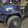 2024 Atlas 4 Passenger Electric Golf Cart - 210AH Lithium - Navy Blue