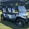 2024 Evolution D5 Ranger White 4 Seater Electric Golf Cart