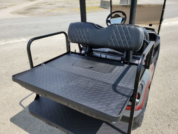 2018 Yamaha Drive2 Used Gas Golf Cart - Red Tip Edition