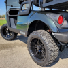 2018 Yamaha Drive2 EFI Quietech Used Gas Golf Cart - Green Fade Lifted