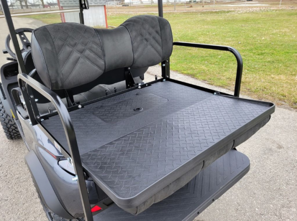 2023 Madjax X Series Storm 4L - Gunmetal - Lithium Ion Lifted Golf Cart