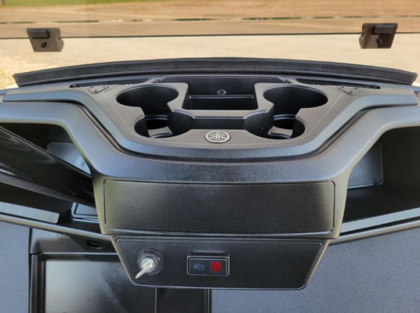 2018 Yamaha Drive2 Used Gas Golf Cart - Red Tip Edition