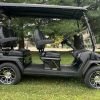 2022 Evolution Ranger Black 4 Seater Electric Golf Cart - Brand New
