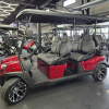 2025 Atlas 6 Passenger Electric Golf Cart - 210AH Lithium - Candy Red
