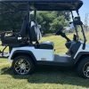 2024 Evolution D5 Ranger 2+2 White 4 Seater Electric Golf Cart - New