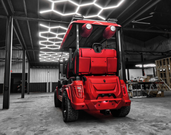 2024 Evolution D5 - Ranger 4 Special Edition Inferno 4 Seater Electric Golf Cart