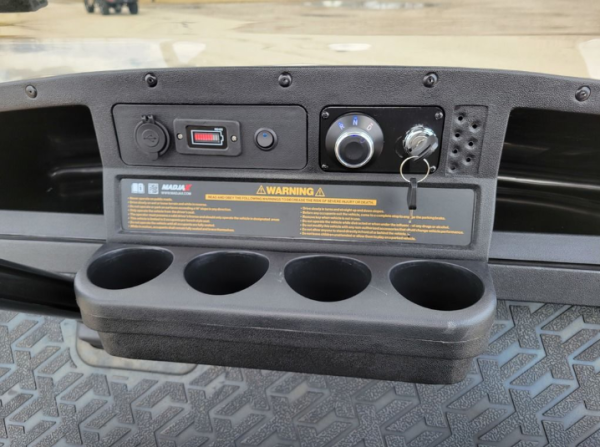 2023 Madjax X Series Storm 4L - Black Edition - Lithium Ion Lifted Golf Cart - Blowout Sale