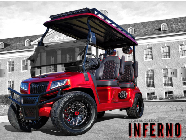 2024 Evolution D5 - Ranger 4 Special Edition Inferno 4 Seater Electric Golf Cart