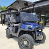 agc-f590ef23-e63f-4d7c-8e96-b0744c4ee911 2024 Atlas 4 Passenger Lifted Electric Golf Cart - 210AH Lithium - Blue