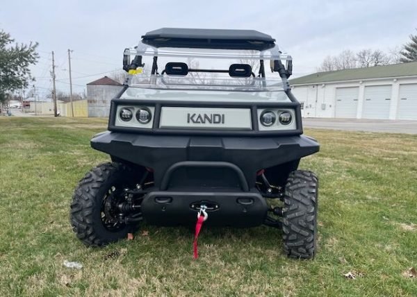 2024 Kandi Cowboy AWD Utility Electric Golf Cart - Dual Motors - Lithium - Gray