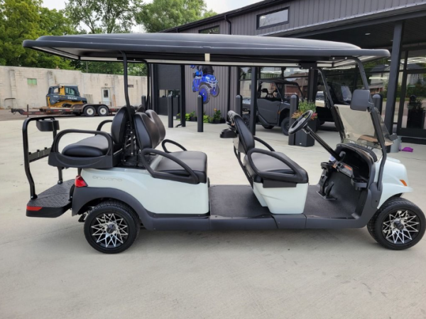 2024 Club Car Onward 6 Passenger Gas - Kohler Engine - Pearl White