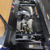 2027 Club Car Onward 4 Forward lifted lithium golf cart in Blue Onyx with four forward-facing seats